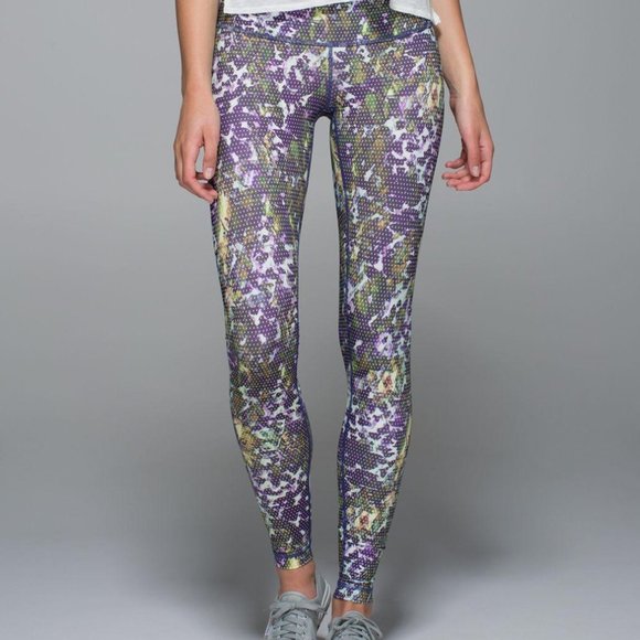 lululemon athletica Pants - Lululemon Wunder Under Floral Pant